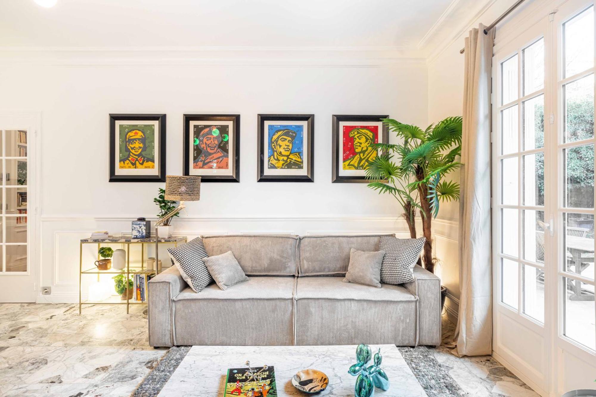 Grand & Classy Apartment With Private Garden, Villa Des Ammonites Meudon Eksteriør bilde